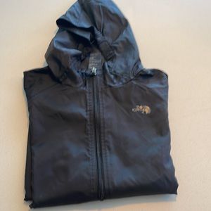 The North Face windbreaker / rain jacket.